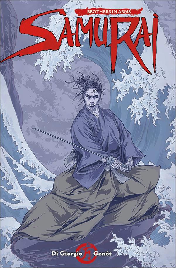 Samurai:  Brothers in Arms issue 4-B Steve Kurth Cover