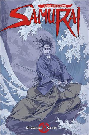 Samurai:  Brothers in Arms issue 4-B Steve Kurth Cover