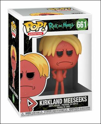 POP! Animation figure 661 Kirkland Meeseeks