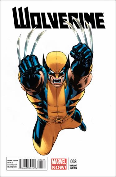 Wolverine (2013) issue 3-B Ed McGuinness 1:50 Cover