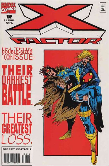 X-Factor (1986) issue 100-B Standard White Cover