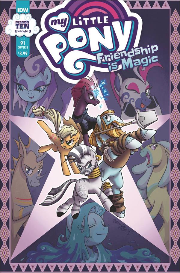 My Little Pony: Friendship is Magic issue 91-B Brenda Hickey Cover