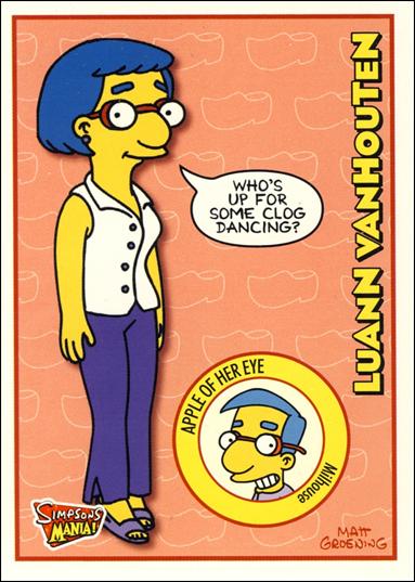 Simpsons Mania! (Base Set) card 19 Luann Van Houten