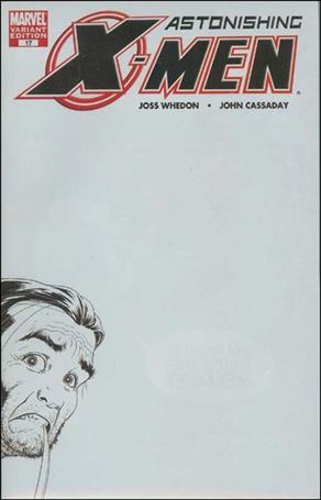 Astonishing X-Men (2004) issue 17-B Sketch Cover