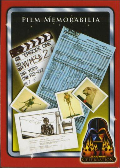 Star Wars Celebration III (Promo) card 20 Film Memorabilia