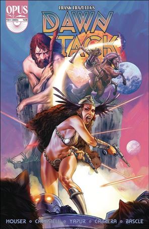Frank Frazetta's Dawn Attack issue 2 Diego Yapur Cover