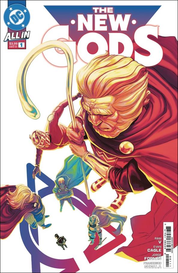 New Gods (2025) issue 1 Nimit Malavia Cover