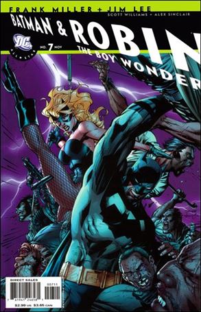 All Star Batman & Robin, the Boy Wonder issue 7 Jim Lee Cover