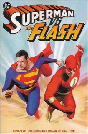 Superman vs Flash Cover Image 1
