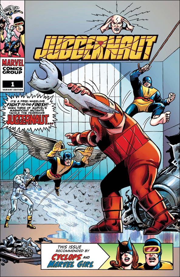 Juggernaut (2020) issue 1-E Werner Roth 1:100 Hidden Gem Cover
