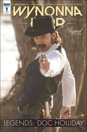 Wynonna Earp: Legends issue 1-D 1:25 Photo Cover (Signed by Tim Rozon)
