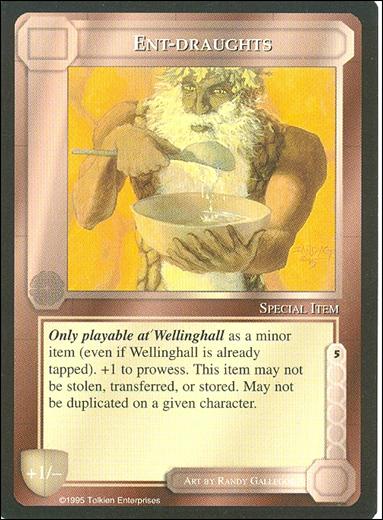 Middle-Earth: The Wizards (Base Set) card 140 Ent-draughts