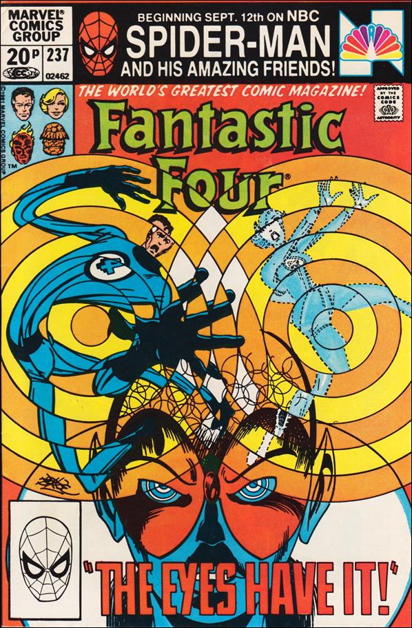 Fantastic Four (1961) issue 237-B UK Price Cover