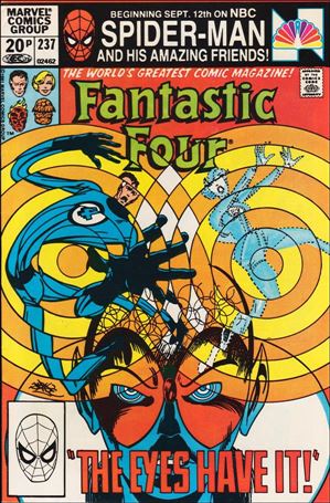 Fantastic Four (1961) issue 237-B UK Price Cover