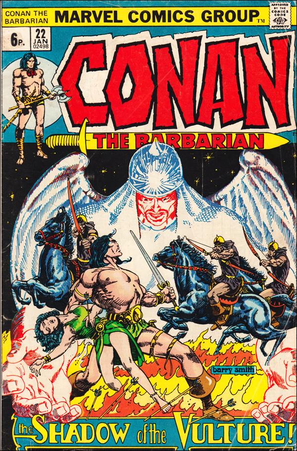 Conan the Barbarian (1970) issue 22-B UK Price Cover