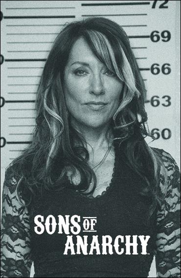 Sons of Anarchy issue 1-E Boom! Studios "Mugshot" Cover