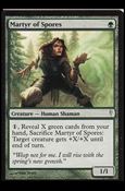 Magic the Gathering: Coldsnap (Base Set) card 113 Martyr of Spores