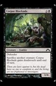 Magic the Gathering: Gatecrash (Base Set) card 60 Corpse Blockade