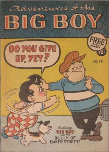Adventures of the Big Boy issue 14-B West Coast Cover