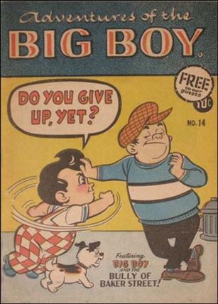 Adventures of the Big Boy issue 14-B West Coast Cover