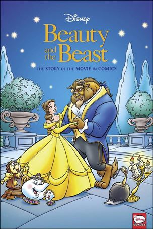 Disney Beauty and the Beast: The Story of the Movie in Comics Cover Image 1