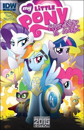 My Little Pony: Friendship is Magic issue 34-E Tony Fleecs Salt Lake Comic-Con Cover