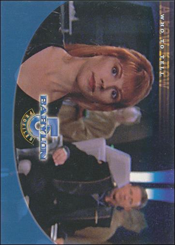 Babylon 5: Profiles (Base Set) card 18 A Few Knew: Who to Tell