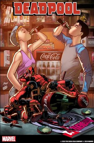 Deadpool (2024) issue 5-C Jan Bazaldua Marvel & Coca-Cola Cover