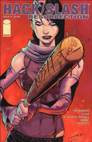 Hack/Slash: Resurrection issue 4 Tim Seeley Cover