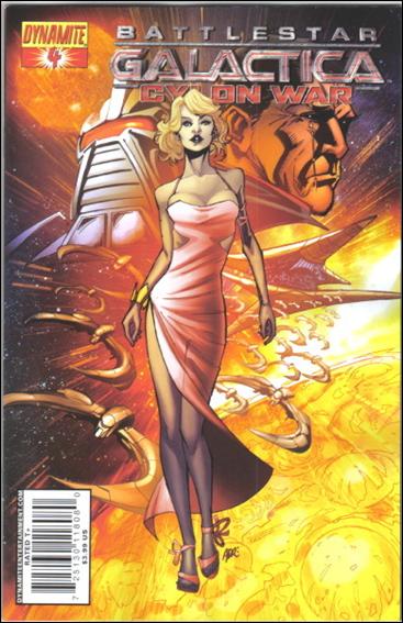 Battlestar Galactica: Cylon War issue 4-B Nigel Raynor Cover