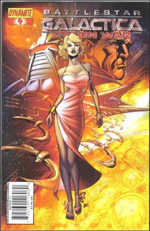 Battlestar Galactica: Cylon War issue 4-B Nigel Raynor Cover