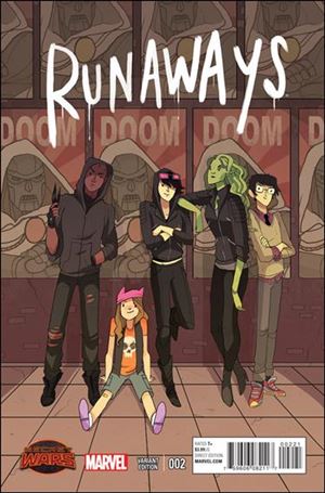 Runaways (2015)  issue 2-B Noelle Stevenson 1:25 Cover