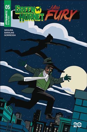 Green Hornet / Miss Fury issue 5-D Jacob Edgar Cover