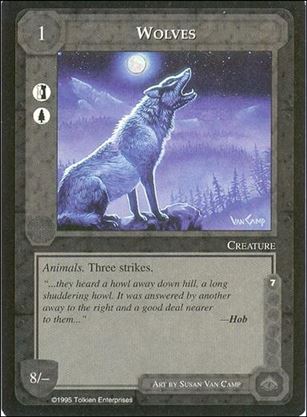 Middle-Earth: The Wizards (Base Set) card 476 Wolves