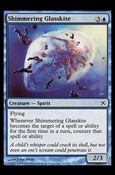 Magic the Gathering: Betrayers of Kamigawa (Base Set) card 51 Shimmering Glasskite