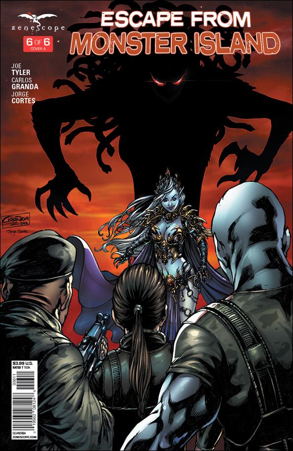 Escape from Monster Island issue 6 Carlos Granda Cover