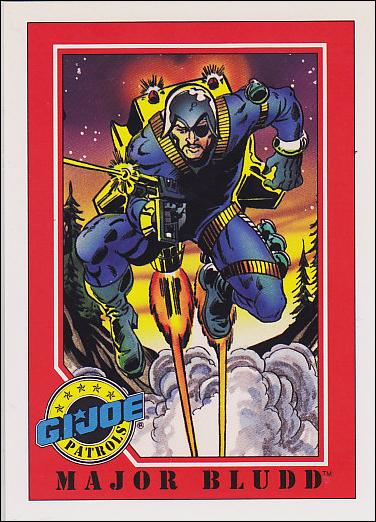 G.I. Joe (Base Set) card 145 Major Bludd