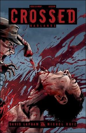 Crossed: Badlands issue 34-B Wraparound Cover