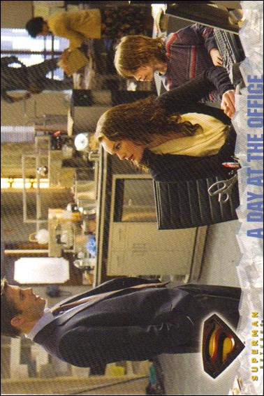 Superman Returns: The Movie (Base Set) card 57 A Day At The Office
