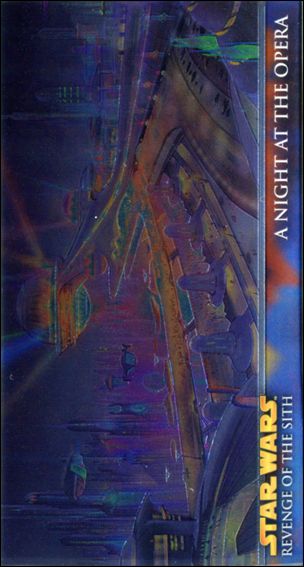 Star Wars: Revenge of the Sith Widevision (Chrome Art Hobby Subset) card H3 A Night at the Opera