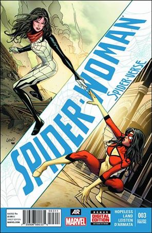 Spider-Woman (2015) issue 3-C Greg Land Cover (2nd Printing)