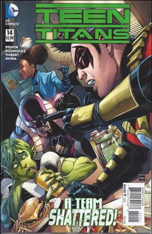 Teen Titans (2014) issue 14 Ethan Van Sciver Cover