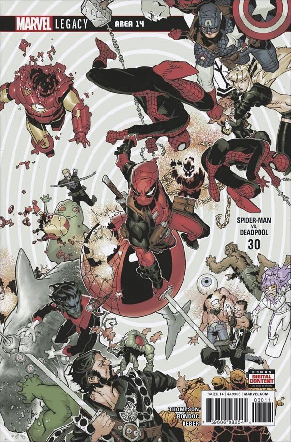 Spider-Man/Deadpool issue 30 Chris Bachalo Cover