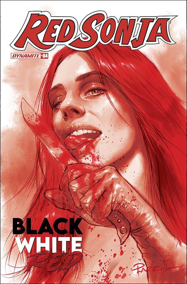 Red Sonja: Black White Red issue 4-G Lucio Parrillo 1:10 Red Tint Cover