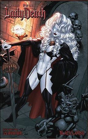 Brian Pulido's Lady Death: Blacklands issue 1/2-B Ron Adrian Cover