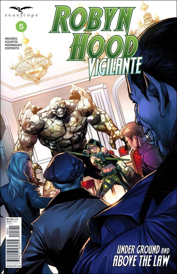 Robyn Hood: Vigilante issue 5-B Martin Coccolo Cover