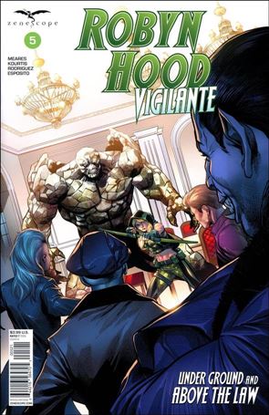 Robyn Hood: Vigilante issue 5-B Martin Coccolo Cover