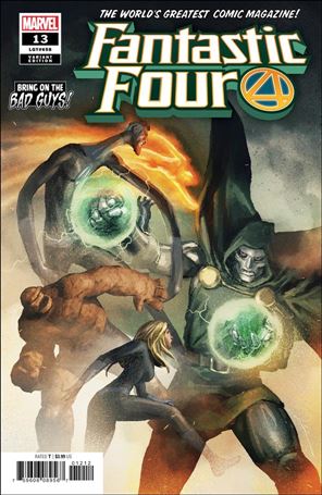 Fantastic Four (2018) issue 13-B Gerald Parel Bring on the Bad Guys Cover