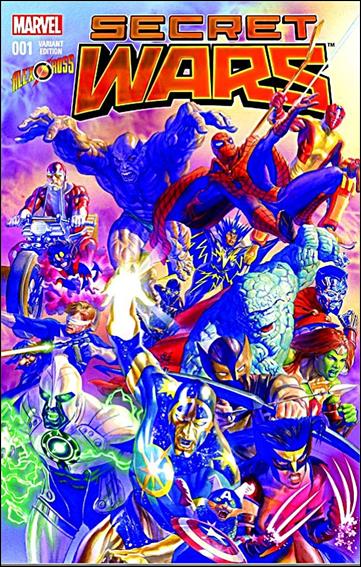 Secret Wars issue 1-SC Alex Ross Store Cover