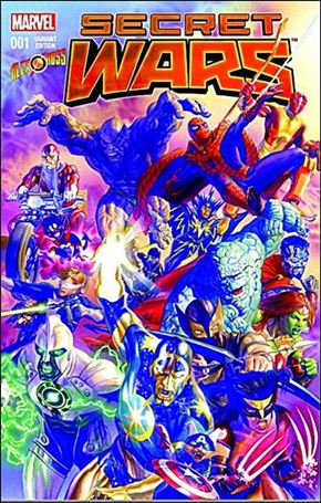 Secret Wars issue 1-SC Alex Ross Store Cover
